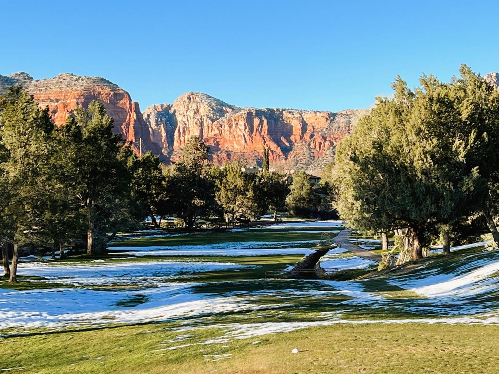 Stylish Townhome On Golf Course Red Rock View Sedona Exterior foto